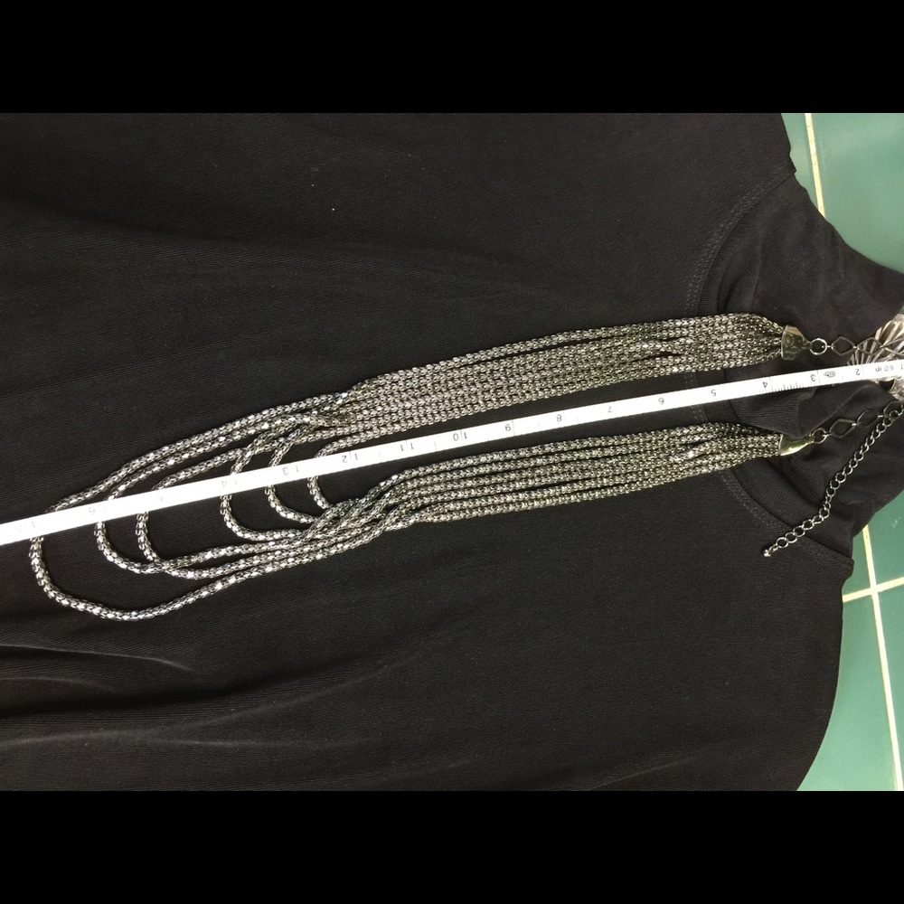 Chico’s long multi chain necklace . - Picture 6 of 6